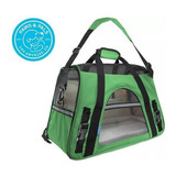 Bolsa Transportadora Paws & Pals Para Mascotas Varioscolores Color Verde