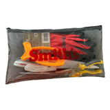 Kit De Pesca Smiths Guantes, Cuchillo, Tijera,afilador,pinza