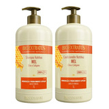 Shampoo E Condicionador Nutritivos Mel 1 Litro Bio Extratus