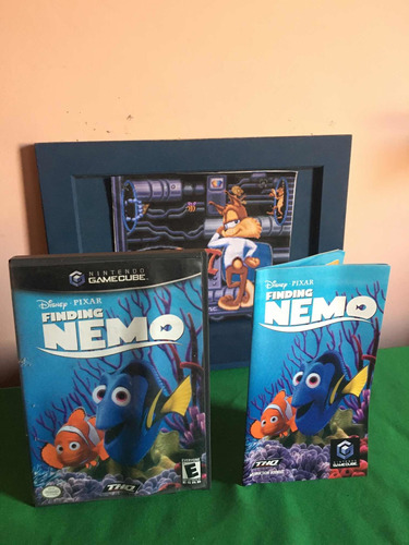 Nintendo Game Cube Nemo Capa E Manual