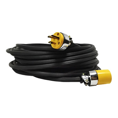 Extensión Uso Rudo 2 X 12 Awg 10 Metros Electro Reforzada Color Negro | Envío gratis