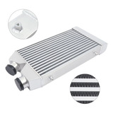 Universal Aluminum Intercooler Front Mount 2.5  Inlet&ou Ttd