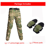 Camisas Tácticas Militares Cam Cargo, Rodilleras Y Pantalone