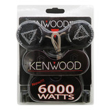 Par De Tweeters Chico Kenwood Bocina Negro 6000 Watts 