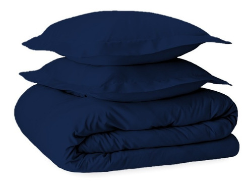 Cobertor Lujo King A Super King -soft Touch Hotel 3angeli Color Azul Oscuro