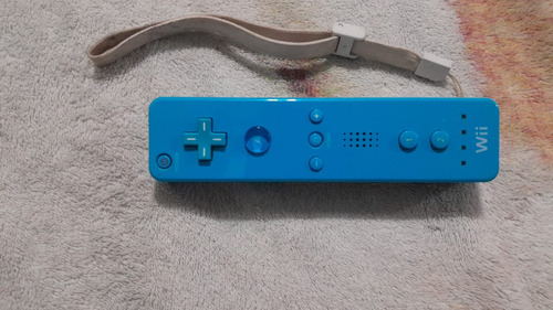 Wii Mote Original Color Azul Agua Funcionando Perfectamente