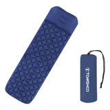 Colchoneta De Camping Tomshoo Con Almohada, Ultraligera