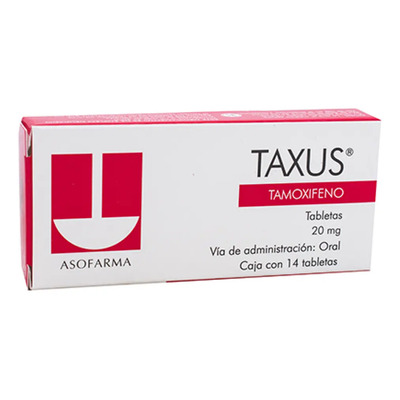 Taxus Tabletas 20mg Caja Con 14 Tabletas | Envío gratis