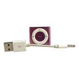 iPod Shuffle 4th Gen 2 Gb Color Rosa Con Cable