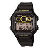 Reloj Casio Juvenil Digital Ae-1300wh-1avdf  Hombre Original