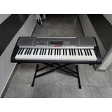 Teclado Casio Lk-230 Con Base Y Pedal Sostenido