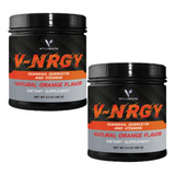 Pack 2 V-nrgy Vitalhealth 90grs Energia Y Enfoque Gym