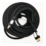 Cable Hdmi Mallado Fino Doble Filtro 15 Metros X 6 Unidades