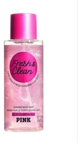 Body Splash Pink Victoria's Secret Fresh & Clean Brilho 250ml