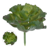 Suculenta (verde) 9,5cm Decorativa