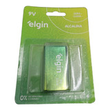 Bateria 9v Elgin Alcalina Retangular Original