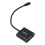 Startech Adaptador Conversor Micro Hdmi Macho A Vga Hembra