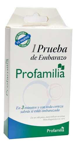 Prueba De Embarazo Profamilia