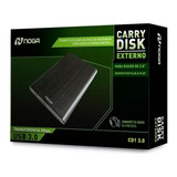 Case Externo Noga Cd1 Carry Disk Hdd Ssd 2.5'' Sata Usb 3.0 