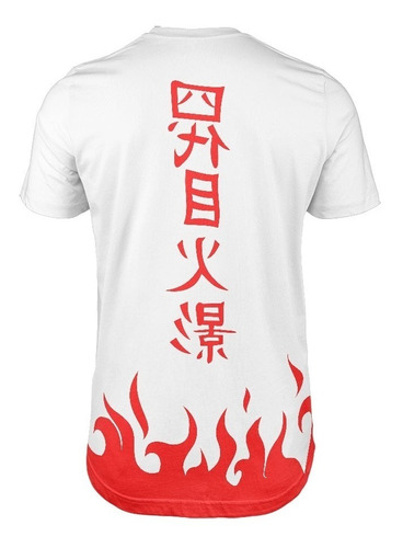 Camisas Camiseta De Animes Naruto Yondaime Minato 4 Hokage 