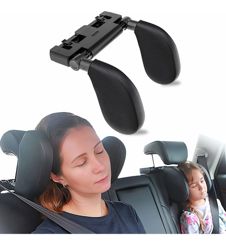 Reposacabeza De Asiento Auto Cojín Almohada De Viaje Coche