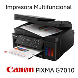 Impresora Multifuncional Canon Pixma G7010 Color Negro