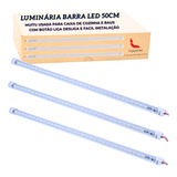 3 Luminária Barra Led Bi-volt 12v 24v Asx 50cm Caminhão Univ