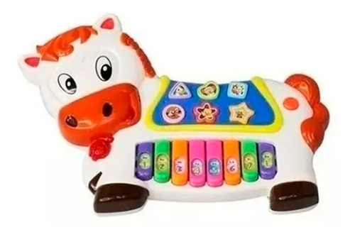  Piano Musical Juguete Bebes Animales Niños Luces Didactico