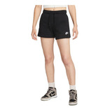 Shorts Nike Sportswear Fleece Est. Vida Mujer Negro