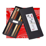 Palillos Chinos Estilo Otemoto 5 Pares Chopsticks Japones