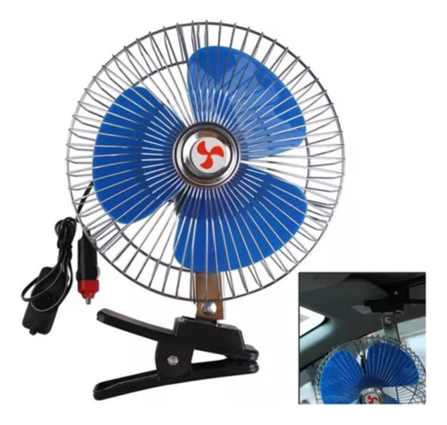 Ventilador Metálico 24v 8p Reforzado Con Clip Motor Home 