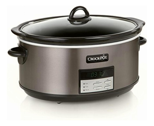 Crock-pot Olla De Cocción Lenta Programable Grande De 8