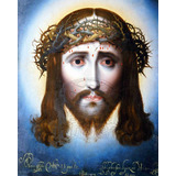 Lienzo Canvas Arte Sacro México Rostro De Cristo 1624 100x80