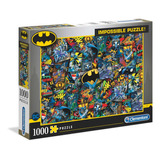 Rompecabezas Clementoni Batman Imposible 1000 Pz 39575