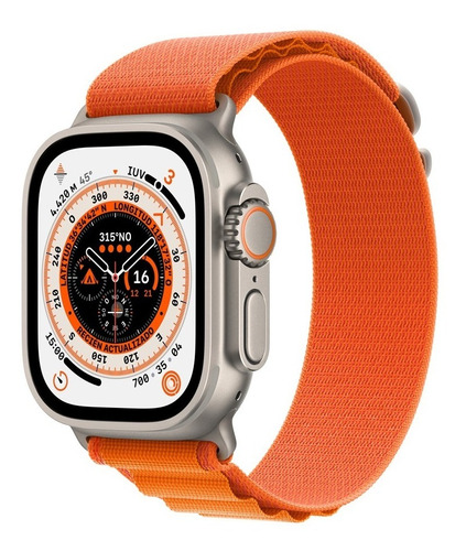 Apple Watch Ultra (49mm, Gps + Cellular) Alpine Naranja M