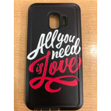 Funda All You Need Is Love Compatible Con Samsung J2 Core