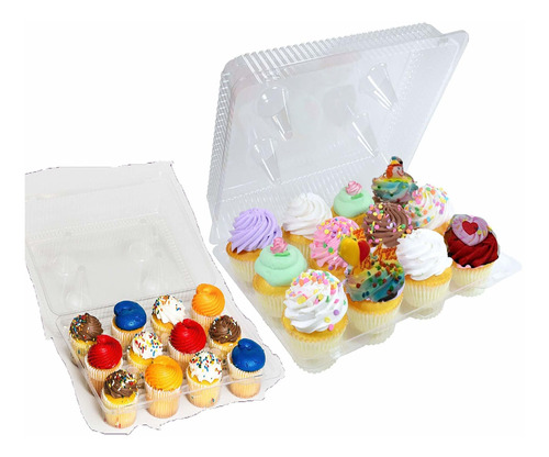 Porta Cupcakes Mini Cajas Para Magdalenas, Mini Recipie Ppp