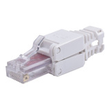 Kit 5 Conector D Red Rj45/cable Cat6 Sin Uso/herramien Tc6wt