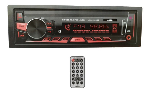 Radio Para Carro Jdl Jdl-5303 Con Usb, Bluetooth Y Lector De Tarjeta Sd