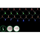 Pisca Pisca Cascata Rede C/96 Leds Colorido 8 Funções