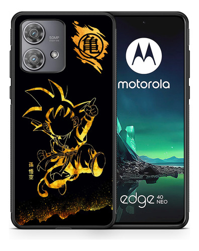 Funda Tpu Motorola Dragon Ball Golden Goku Todos Los Modelos