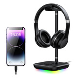 Almah Rgb Gaming Head Headset Stand For Desk, Pc Gaming Acc.