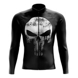 Campera Deportiva Slim Fit The Punisher Ccs462