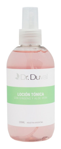 Dr. Duval Loción Tónica Facial Con Ginseng Y Aloe Vera 250ml