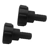 2 Pack 1000l Adaptador Ibc Manguera Cola Adaptador 60 Mm /