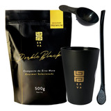 Kit Tereré Black Erva Cuia E Bomba Preta + Erva Sabores 500g