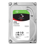 Disco Rigido Para Nas Seagate Ironwolf 4tb 5900rpm Pcreg Color Plateado