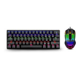 T-dagger - Kit De Teclado Y Mouse Gaming T-tgs008-br - Negro