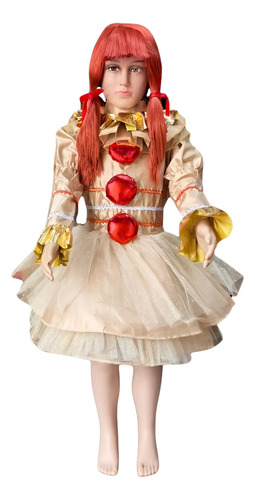 Disfraz Payaso It Eso Genérico Niña Halloween Cosplay | Envío gratis