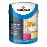 Esmalte Sintético Blanco Satinado Sinteplast 4lt - Imagen -